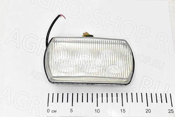 Фара противотуманная ТН105-02LED (3 диода) прямоугольная белая 12В/24В  КЭП