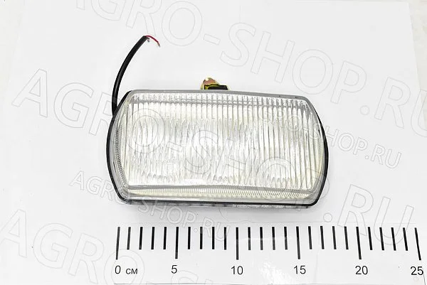 Фара противотуманная ТН105-02LED (3 диода) прямоугольная белая 12В/24В  КЭП