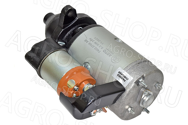 Стартер 7402.3708АЕ 5,2кВт 24В МТЗ-1221 АвтоЭлектрика