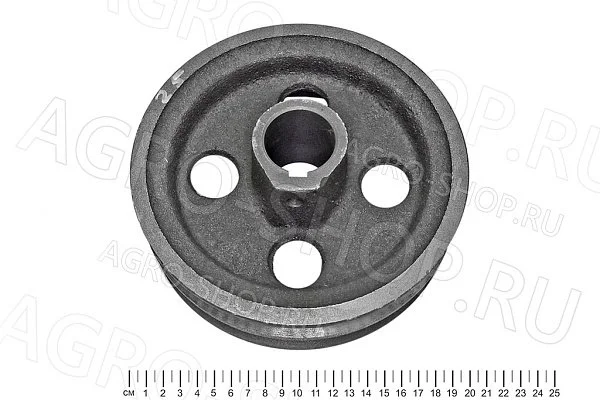 Шкив ЗП 05.102 (D=190 мм, d=38 мм, 2 руч.) электродвиг. ЗМ-60 