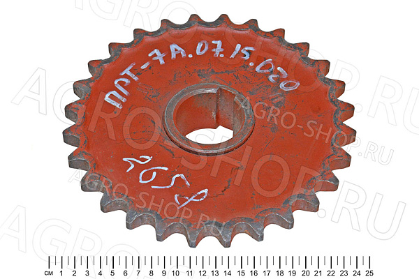Звездочка ПРТ 7А.07.15.020 (t=25,4; z=28) ПРТ-7, МТТ-9 Бобруйск