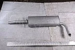 Глушитель 3302-1201008-40 с выпускной трубой Газель-Бизнес Cummins, УМЗ-4216 Евро-4 ГАЗ