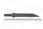 Зуб бороны БЗТ 1.0.00.005-01 L-212 мм, М14х2,0 (уп.54шт.)  (РЗЗ)