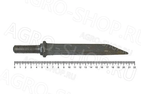 Зуб бороны БЗТ 1.0.00.005-01 L-212 мм, М14х2,0 (уп.54шт.)  (РЗЗ)