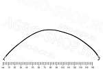 Рукав РВД 10-1SNх2200-90-90 G3/8"  ИСРК-12 