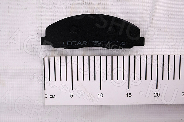 Колодка А21R23.3501171 / LECAR-0260105-01 тормозная передняя (4шт) Газель NEXT LECAR