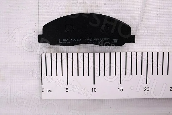 Колодка А21R23.3501171 / LECAR-0260105-01 тормозная передняя (4шт) Газель NEXT LECAR