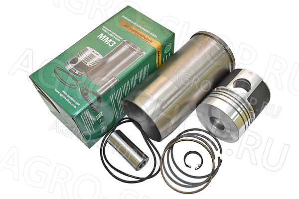 Поршневой комплект 240.1000108 (г+п+п/к+п/п+с/к+у/к) п/п d=38мм (гр.М) Д-240 (Запчасть-Дизель) 