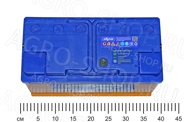 Аккумулятор 100 АКОМ+EFB 950А прямая клемма конус (стандарт) Жигулевск/AKOM 