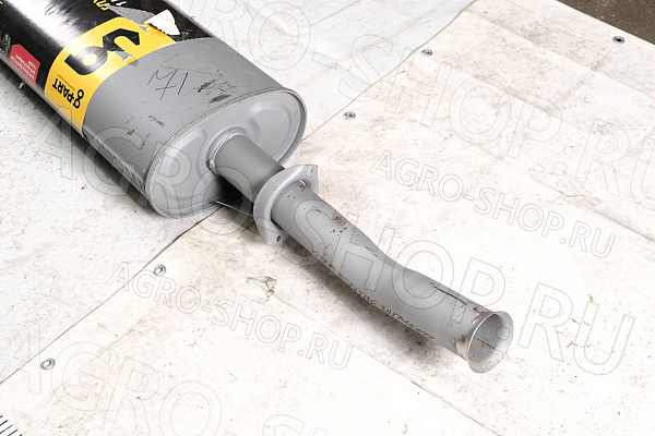 Глушитель GP.10510042 с выпускной трубой (грузовая) Газель-Бизнес Cummins, УМЗ-4216 Евро-4 G-Part