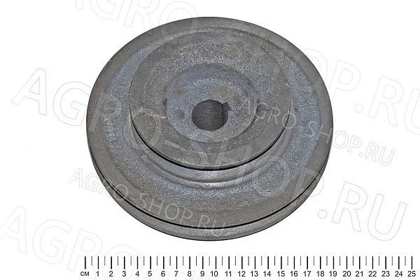 Шкив ОВИ 00.107 (D=200/125, d=28, 2 руч.) электродвигателя ОВС-25 