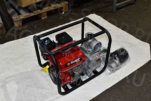 Мотопомпа бензиновая МП-1000 (патрубки 80мм) ЗУБР (МП-1000)