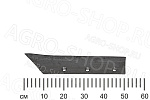 Лемех ПЛЖ-31702 с наплавкой (литой) ПЛН-5-35-1, ПЛ-5-35-4, ПН-8-35 Рубцовск