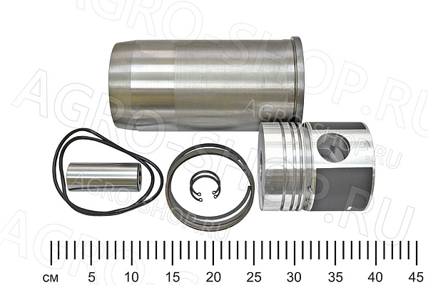 Поршневой комплект 240.1000108 (г+п+п/к+п/п+с/к+у/к) п/п d=38мм (гр.М) Д-240 (Запчасть-Дизель) 
