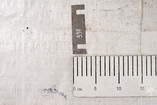 Пластина 71148214 прижима косы SP 115 / MF 9220 Challenger