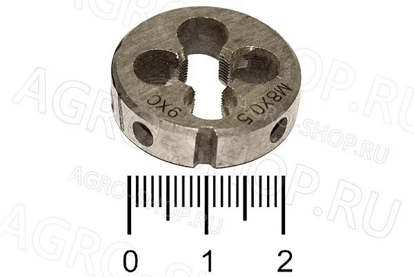 Плашка М8,0х0,50 