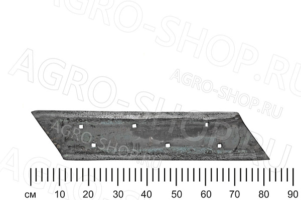 Лемех КГП 01.545 (сормайт) короткий левый 2-сторонний (822мм) ПГН-3/5, КПГ-220А Рубцовск