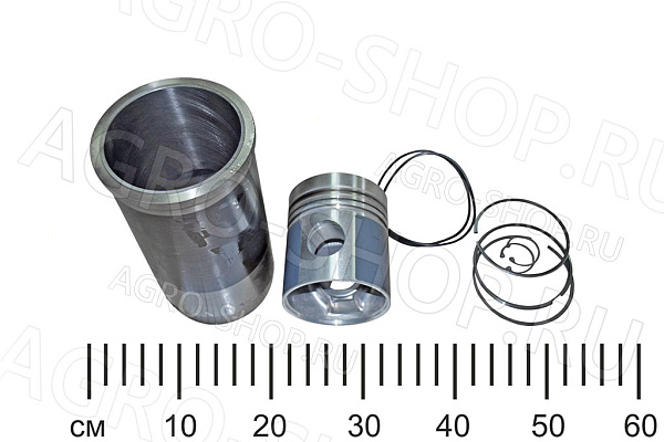 Поршневой комплект 245.1000105-Г (г+п+п/к+с/к+у/к) п/п d=38мм Евро 3 (гр.С) Д-245/260 (Мотордеталь) 