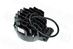 Фара LED ФР-200 круглая, 30W, 6 диодов 12В/24В  WASSA