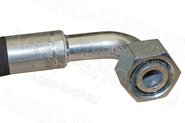 РВД  L=1,35м 1" Ду25 Г50 Р42х2 4SH 0/90 DKO (4SHDIN25P=380DKO(г)422(90)/1300) УЭС  