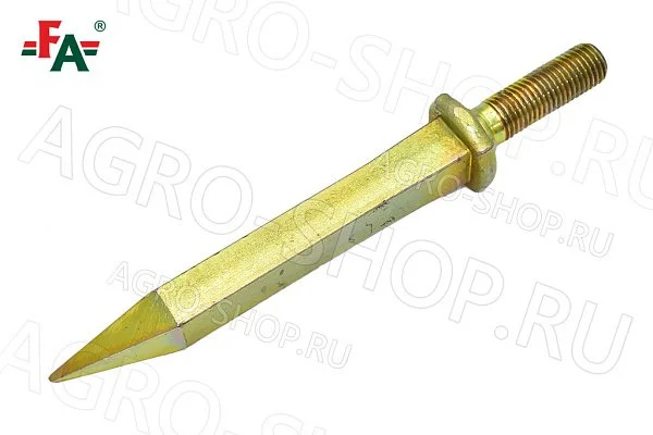 Зуб бороны БЗТ-0430-У FeatAgro L=200 мм, М16х2,0 (уп. 60шт.)