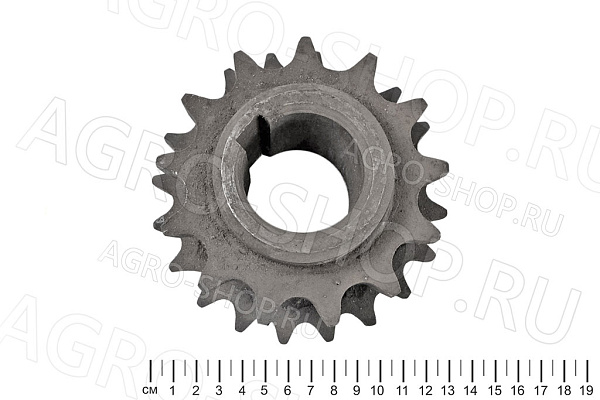 Блок звездочек  (z=13/20, t=2ПР19.05, d=45мм)  
