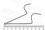 Палец ГВВ 31.603 пружинный с петлёй D-6 мм. фигурный нового образца ГВВ Барнаул