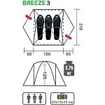 Палатка BREEZE-3 (HS-2370-3 GO) Helios