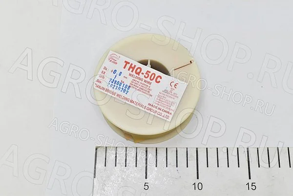 Проволока d=0,8 сварочная омедненная ER70S-6, G3Si1 (уп. 1 кг) BRIDGE