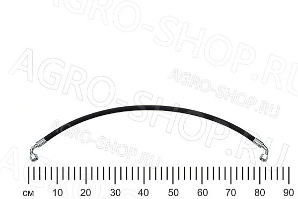 РВД 10-33 L=0,9м (М20х1,5 гайка 24) 90* (М20х1,5 гайка 24) 90* (FeatAgro) 