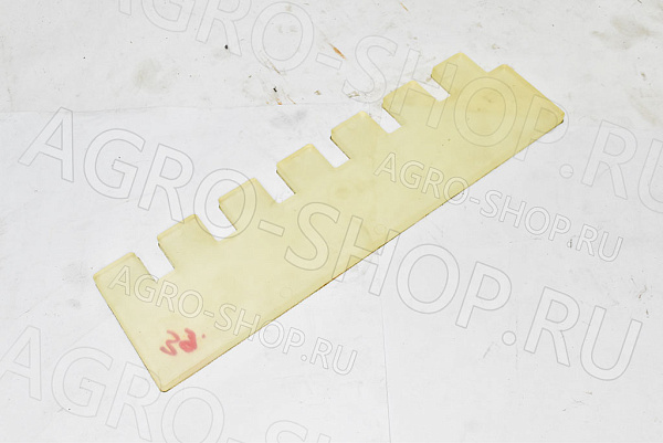 Щетка очистки верхнего решета (силикон) К-527 Петкус 