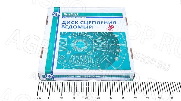 Диск сцепления 85-1601130-01 ведомый безасбестовый (стекловолокно) МТЗ-80/82/952/1221 (RusDisk)