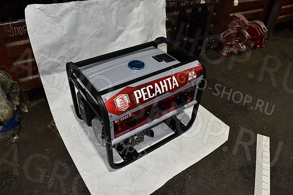 Генераторная установка бензиновая БГ9500Р (7,5кВт,220В) РЕСАНТА (64/1/53)