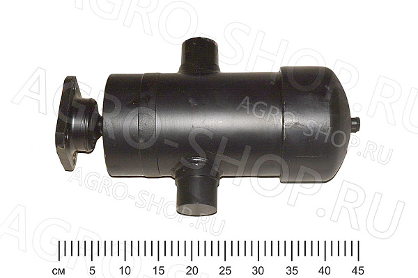 Гидроцилиндр 4508-8603010-5Б подъема кузова (5-и шток.) 6т. (1 шаровая опора+уши) ЗИЛ Профмаш