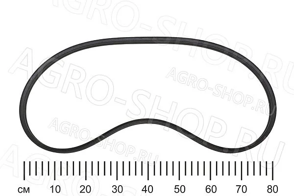 Ремень 2НВ-2075 (АР 1001575 / 6201382) РСМ-1401 (Optibelt) 