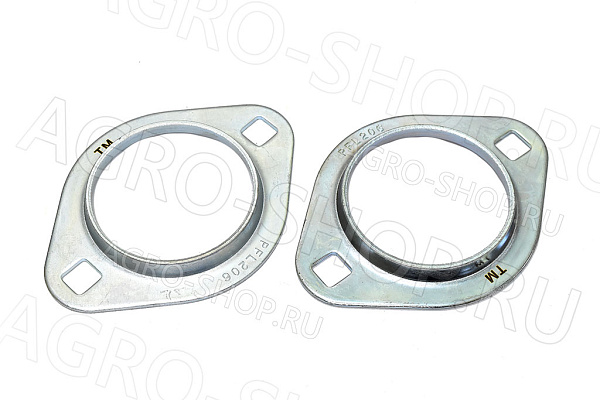 Корпус подшипника PFL206 / PFT62 (2 отверстия) (К) 