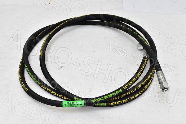 РВД L=3,1м (DKOL М14х1,5 гайка 17) (DKOL М14х1,5 гайка 17) 90* 1SС (Ювенк-Энерпред) 
