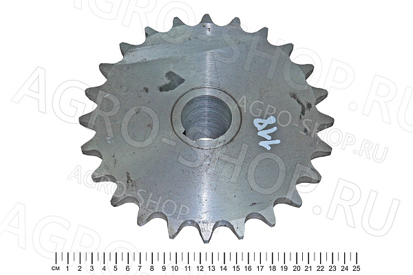 Блок звездочек КТУ 50.0180 (z1=18; t1=19,05; z2=24; t2=25,4) КТУ-10 
