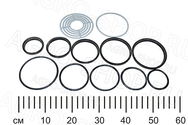 РК гидроцилиндра  подъема кузова (5-и шток. 10 наим) ЗИЛ 