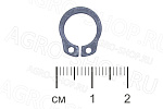 Кольцо стопорное В 10 (наружное) D=10 мм. ГОСТ 13942-86