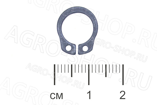 Кольцо стопорное В 10 (наружное) D=10 мм. ГОСТ 13942-86