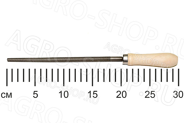 Напильник круглый 200мм с ручкой Вихрь (73/6/4/4)