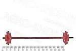 Вал ПР 07.030А с дисками ПРФ-180, ПРФ-750 РФ
