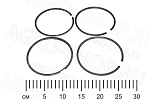 Кольца поршневые 01М-03с5-30 d=130мм маслосъемное 5мм А-01, А-41, ЯМЗ (Стапри) 