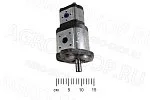 Насос НШ GP2.5K25/2K10L-A333AA-F / НШ-25Д-10Д3Л левый КСК-100, КСК-600 (Гидросила) 