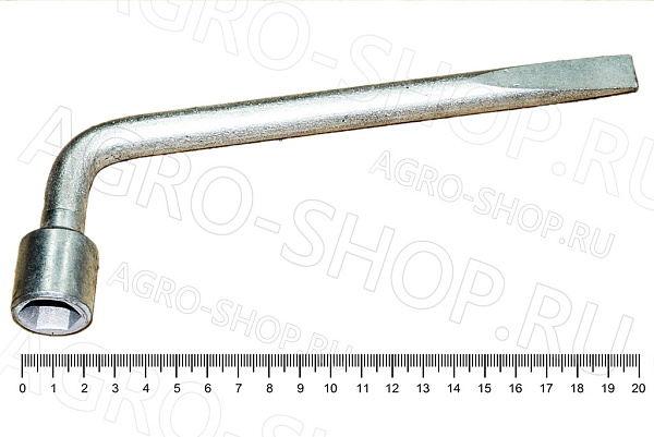 Ключ торцевой 17 с монтажной лопаткой 