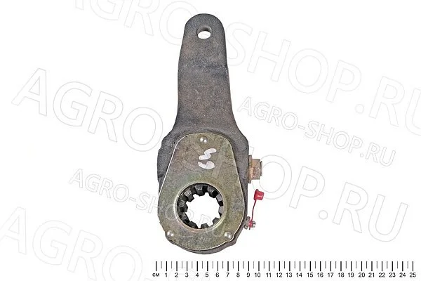 Рычаг регулировочный 64221-3501135 гнутый, широкий шлиц МАЗ 