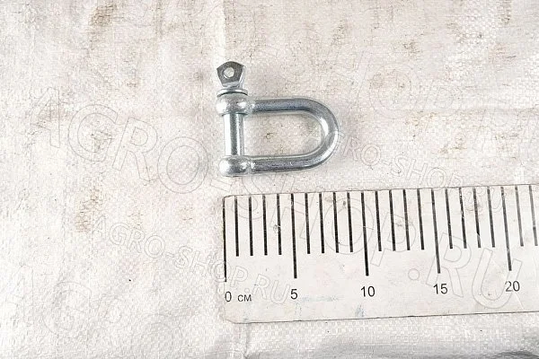 Скоба такелажная d=16мм. ОЦ (прямой тип) 