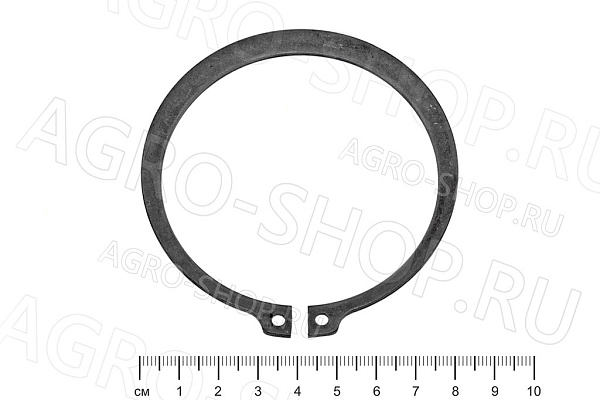 Кольцо стопорное В 78 (наружное) D=78 мм. ГОСТ 13942-86