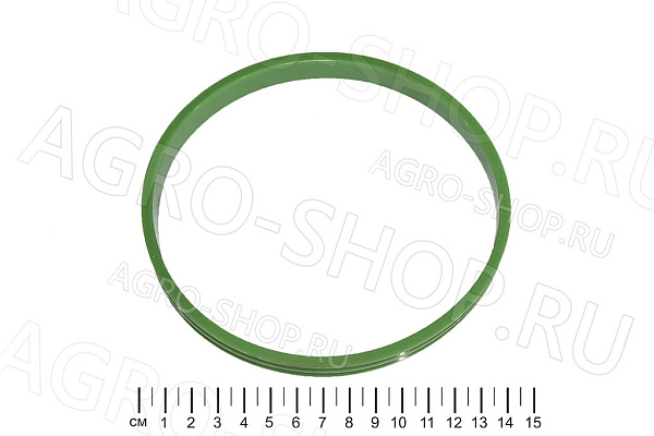 Уплотнение гильзы 236-1002040 широкое кольцо (силикон) ЯМЗ (СТРОЙМАШ) 